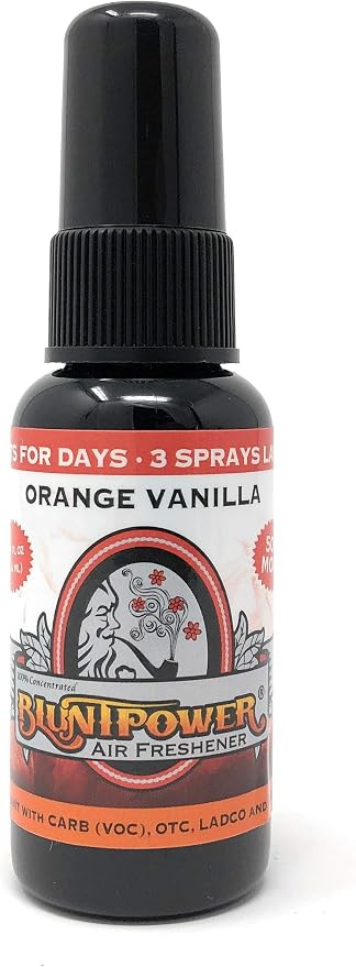 (Orange Vanilla, 1 Pack) Concentrated Odor Eliminator & Diffuser Oil - Room Deodorizer, Odor Eliminator, Air Freshener - Premium Oil Based Air Freshener