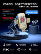 Wireless Car Charger, 15W Fast Charging Auto Clamping Car Charger Phone Mount Phone Holder fit for iPhone 15 14 13 12 11 Pro Max Xs, Samsung Galaxy S24 Ultra S23 S22 S21, S20, S10+, Khaki