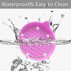 4PCS Bling Car Coasters, Non-Slip Insert Water Bottle Holder Pads, Bling Crystal Rhinestone Dustproof Automotive Interior Accessories, Universal for Vehicles, Trucks, RVs (4 pcs, Pink)