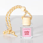 Cool Girl Candles COOLGIRLCANDLES Only You Car Hanging Fragrance Oil Diffuser Car Air Freshener for Essential Oils, Long Lasting Automobile Diffuser Bottle