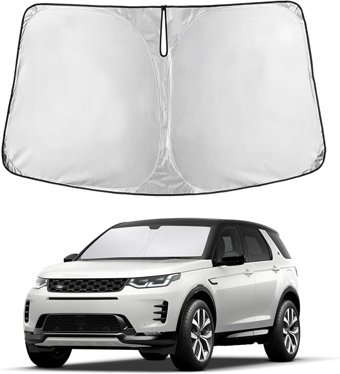 Windshield Sunshade Compatible for Land Rover Discovery Sport 2014-2024, 2025, 2026 Sun Visor for Front Windshield & Window Sun Shade Cover, UV Blocker&Protector, Car Accessories