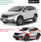 in-Channel Incredibly Durable Rain Guards Compatible with Honda CR-V 2012-2016, Original Window Deflectors, Vent Window Visors, Vent Deflector, 4 pcs. - 612170