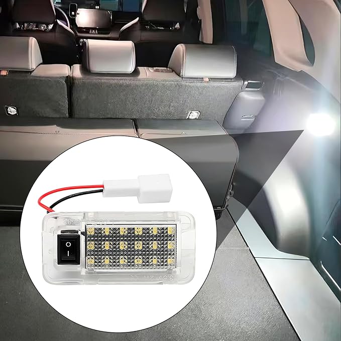 LED Luggage Compartment Light Fits for Toyota RAV4,Trunk Ceiling Lights Lamps,Decorative Atmosphere Lamp,Interior Replacement LED Lights Lamps,Car Accessories (for Toyota RAV4 2022-2025)