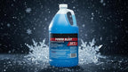 (6 Gallons) - Power Blast Windshield Washer Fluid, -20°F Protection, Blue, 1 Gallon Jug, Ready to Use (6 GALLONS, Blue Power Blast -20°F)
