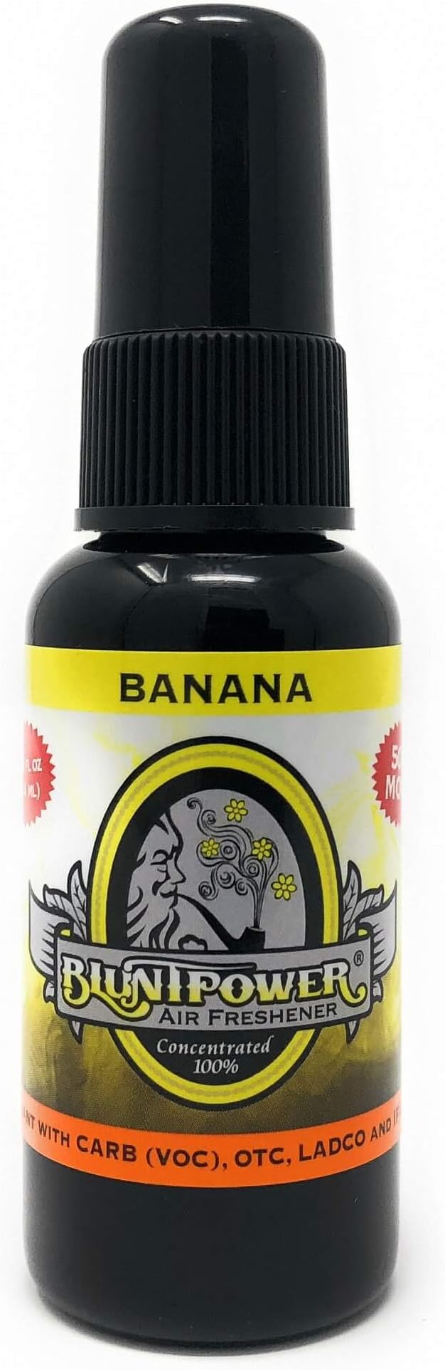 (Banana, 1 Pack) Concentrated Air Freshener for Room and Car Spray - Oil-Based Diffuser Spray Bottle - Long-Lasting Bathroom Spray, Car Freshener, & Odor Eliminator Spray