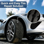 60 PCS Tire Repair Rubber Nails, Spiral Rubber Screw Tire Plug Kit for Tubeless Tires, Quick Self-Service Puncture Repair Tool for Cars, Trucks, Motorcycles, Tractors (60PCS)