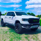 in-Channel Window Visors Rain Guards for Dodge RAM 1500 2019-2026 Crew Cab | Wind Deflectors, Window Vent Visor, Sun Shades, Window Shields, Dark Smoke