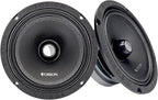 ORION Cobalt CM652 High Efficiency 6.5" Mid-Range Bullet Loudspeakers, 1000W Max Power, 250W RMS, 2 Ohm, 1.5" Voice Coil - Pro Car Audio Stereo, Midrange Speakers (Pair)