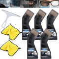 Micro-molecular Anti-fog Coating Agent Wiper, Magic Gem Coating Glass, Magic Gem Anti-Fog Coating, Car Anti-Fog Agent with Applicator, Anti Fog for Car Windshield,Windows,Mirrors,Glasses (5Pcs)