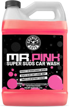 Mr. Pink Car Wash Soap - 128 oz Super Suds Foaming Car Wash Soap for Cannon, Blaster, or Bucket Washing - pH Balanced, Safe on Wax, Sealant, Ceramic, and Clear Coat Finishes