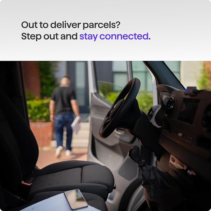 TWO+ Compatible with Android Auto & Apple Carplay 2-in-1 Wireless Adapter | Wireless Connection via Bluetooth & WiFi | iPhone X+ & Android 11+ | Multifunctional Button | Made in Europe