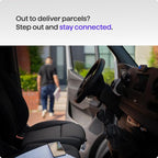 TWO+ Compatible with Android Auto & Apple Carplay 2-in-1 Wireless Adapter | Wireless Connection via Bluetooth & WiFi | iPhone X+ & Android 11+ | Multifunctional Button | Made in Europe