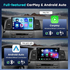 8 Core [4+64G] Android 15 Car Radio for Toyota Corolla EX 2005-2012 Wireless Carplay Android Auto,9'' Touch Screen for Corolla with GPS/5GHz WiFi/EQ/DSP/Bluetooth/FM RDS+Backup Camera