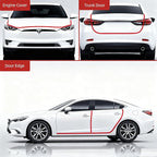 Self-Adhesive Car Door Edge Guards - U Channel Rubber Edge Trim for Metal Edge Protection, Fits Most Car Doors, Hatches, Lockers & Panels,10Ft