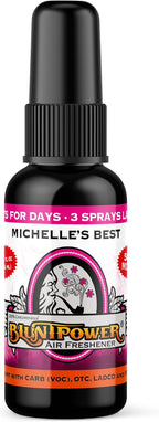 (Michelle's Best, 1 Pack) Concentrated Air Freshener for Room and Car - Oil-Based Diffuser Spray Bottle - Long-Lasting Bathroom, Car Freshener, & Odor Eliminator