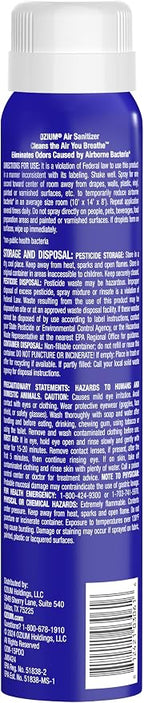 Air Sanitizer & Odor Eliminator for Homes, Cars, Offices and More, Country Fresh, 3.5 Ounce (Pack of 4)