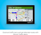 Garmin Drive™ 53 GPS Navigator, High-Resolution Touchscreen, Simple On-Screen Menus and Easy-to-See Maps, Driver Alerts (Renewed)