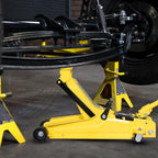 2.5 Ton Trolley Jack Hydraulic Low Profile Floor Jack for Cars Lift with Single Piston Lift Pump, 5500 lb Capacity