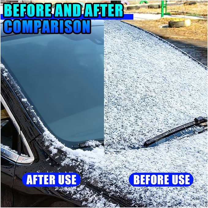 Car Front Windshield Snow Ice Cover, 74'' × 66'' Waterproof Oxford Car Sun Shade Protector, Universal Winter Windproof Frost Automotive Exterior Accessories for SUV Truck Sedan (Front)