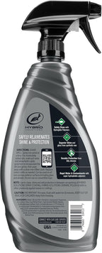 Hybrid Solutions Ceramic 3-in-1 Car Detailer, Waterless Car Wash, Long-lasting HydrophobicWax Protection and High Gloss Shine, Safe For All Exterior Surfaces, 32 oz (Pack of 2)