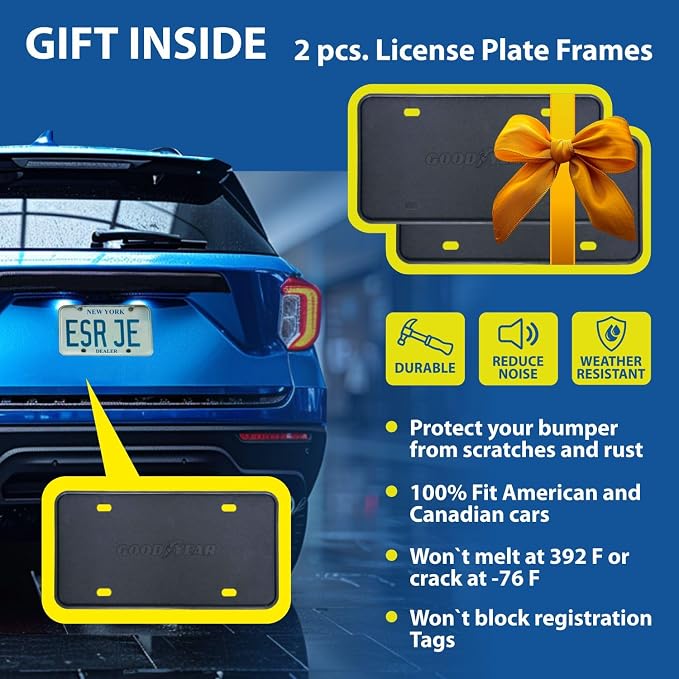 Goodyear Shatterproof in-Channel Window Deflectors for Chevy Silverado 2500HD/3500HD 2015-2019 Crew Cab, Rain Guards, Window Visors for Cars, Vent Deflector, Car Accessories, 4 pcs-GY003402LPv2
