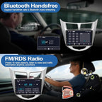 2G+64G Android 13 Car Stereo for Hyundai Accent 2012-2017 with Wireless Carplay Android Auto 9" Touchscreen Car Radio with GPS Navigation WiFi Bluetooth FM/RDS Radio HD Backup Camera Head Unit