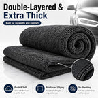 Twisted Loop Car Drying Towel, 28 x 36 in Extra Large Microfiber Auto Detailing Towel, Ultra Absorbent Lint-Free Scratch-Free Car Wash Towel for Paint, Glass, Mirrors & Trim