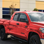 Voron Glass in-Channel Extra Durable Rain Guards for Trucks Toyota Tundra 2007-2021 Double Cab, Window Deflectors, Vent Window Visors, 4 Pieces - 230082