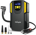 Tire Inflator Portable Air Compressor 12VDC Car Air Pump 150PSI Digital Tire Pressure Gauge Auto Shutoff Tire Pump for Car SUV Motorcycle Bicycle ATV, 2 Year Warranty