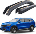 Goodyear Shatterproof in-Channel Window Deflectors for Kia Sorento 2021-2026, Rain Guards, Window Visors for Cars, Vent Deflector, Car Accessories, 4 pcs. - GY008439