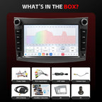 QLED Radio for Subaru Legacy Outback Upgrade 2010 2011 2012 2013 2014,4G Network,Touch Screen Stereo Replacement,Wireless carplay Android auto,Free Camera
