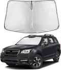 Windshield Sunshade Compatible for Subaru Forester 2014-2016 2017 2018, Sun Visor for Front Windshield & Window Sun Shade Cover, UV Heat Blocker & Protector, Car Accessories