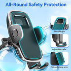 2026 New Car Vent Phone Holder [Thick Cases Friendly] Rotatable Universal Phone Mount for Your Car with Wide Clamp, Car Phone Holder Mount for iPhone 17 Pro Max 15 14 13 Samsung S25