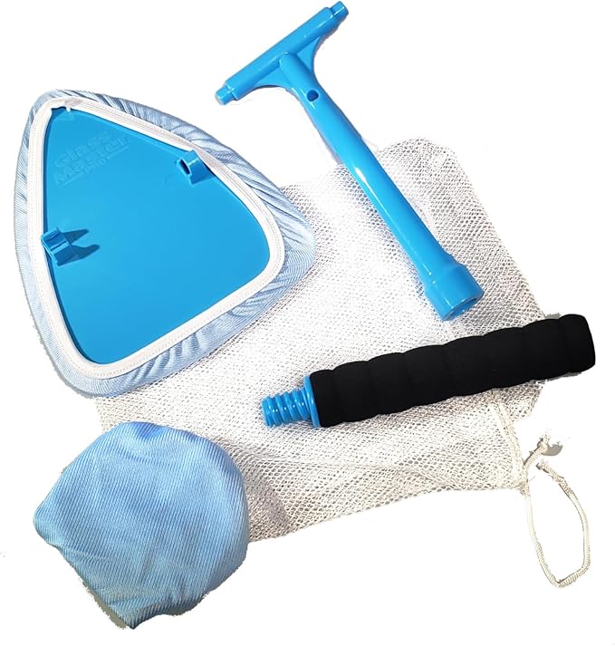 Pro Glass Windshield Cleaner Tool Kit | Extendable 20" Handle, Pivoting Head, 2 Reusable Lint Free Microfibers, Storage Bag, For Auto Windshield, Cars, Trucks, RV's