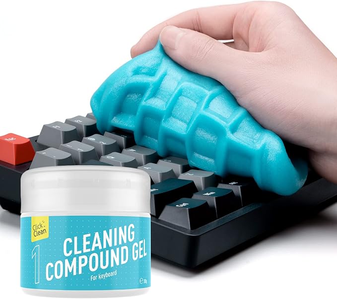 Keyboard Cleaning Gel, 7oz Universal Cleaning Gel for Keyboards Electronics Dust Cleaner for Car, Laptop, Air Vents