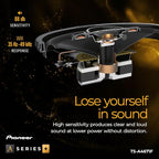 A-Series Standard TS-A4671F 4” x 6” 4-Way Speakers (Pair) – 210W Max, Balanced Sound + Smooth Treble, Enhanced Bass, Great Stock Replacement