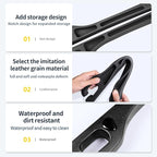Car Seat Gap Filler 2PCS with Organizer, PU Car Gap Filler Universal Fit for Car SUV Truck, Seat Gap Filler Between Seat and Console, No Drop Car Seat Gap Blocker with Dual Storage Slotsge