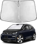 Windshield Sunshade Compatible for BMW I3 2014-2020 2021 2022, Sun Visor for Front Windshield & Window Sun Shade Cover, UV Heat Blocker & Protector, Car Accessories