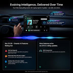 AD5 AI Box Wireless CarPlay Adapter & Android Auto, 2025 Upgrade Ai Box CarPlay Compatible with YouTube, AI DriveChat, Dual Wi-Fi, Dual BT, for OEM Wired CarPlay/Android Auto
