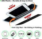 4PCS Door Pockets for Ford Bronco 4-Door 2021-2026, ABS Handle Storage Box | with Anti-Slip Mat, Black, Not for Sport or 2-Door, Tool-Free Install, Fits Ford Bronco 4-Door 2021 2022 2023 2024 2025 2026