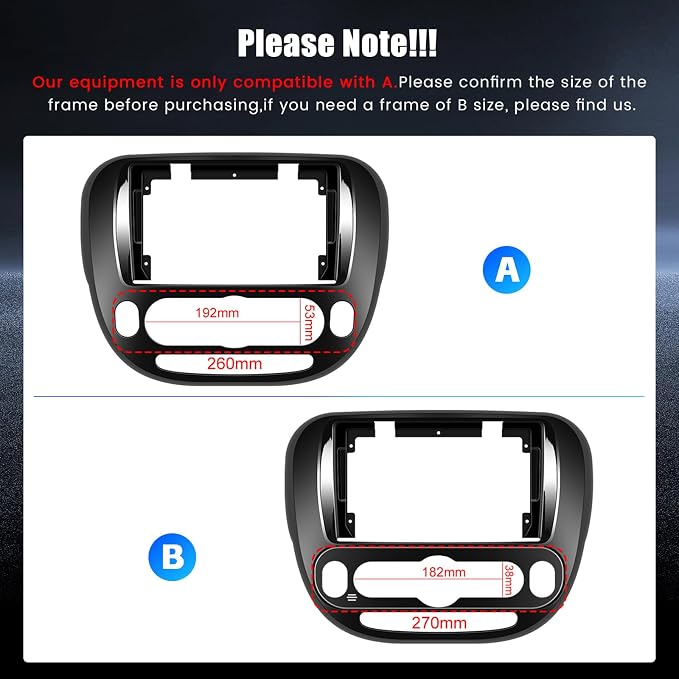 4+128G Android 15 Car Stereo for Kia Soul 2014-2017 (Manual A/C), 9” Touchscreen Radio with CarPlay, Android Auto, Bluetooth, GPS Navigation, WiFi, DSP, FM, RDS + AHD Backup Camera