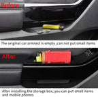 Door Handle Storage Box fit for Ford Explorer 2020 2021 2022 2023 2024 Accessories Car Pocket Organizer 4pcs/Set