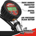 52-53008 Digital Quick Fill Tire Press. Gauge, 0-60