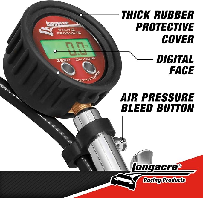 52-53008 Digital Quick Fill Tire Press. Gauge, 0-60