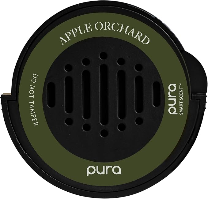 Car Scent Refill - Fragrance for Car Diffuser - Clean & Safe Luxury Diffuser Scent - Long-Lasting Fragrance for 30 Days of Aroma - Apple Orchard