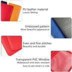 Red Car Registration and Insurance Holder with Magnetic Closure for Glove Box Organizers Car Document Holder Car Document Organizer Car Glove Box Organizer