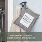 Air Purifying Bag 200g, Charcoal Odor Absorber, Car Odor Eliminator & Closet Deodorizer for Home & Pet, Lasts 2 Years, Unscented Bamboo Charcoal Bags, HGTV Editors' Pick
