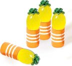 4Pack Pineapple Tire Valve Stem Caps Cute 3D Resin Fruit Car Accessories Decor,Universal Tire Air Caps for Car,SUV,Bike,Motorcycle,Bicycle,Perfect Pineapple Gifts for Women Men Pineapples Lover