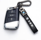Car Keychain and Car Tire Valve Stem Caps Combo Compatible with BMW 1 3 5 6 Series X1 X3 X7 X5 X6 Z4 7 M Keyring for Men and Women Family Present Car Accessories