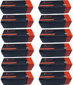 Stick On Wheel Weights - 0.25-ounce, Black Colored Coating, Blue Adhesive Tape - Professional Quality Tire Balancer Stickers - Durable Car, Vehicle, Automobile Accessories, Parts -Pack of 4320